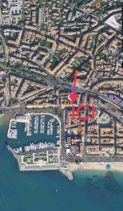 Studio 1 Neuf A 100 M Des Plages Et De La Gare Saint-Raphael  Bagian luar foto