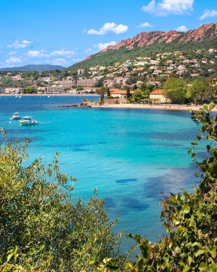 Studio 1 Neuf A 100 M Des Plages Et De La Gare Saint-Raphael  Bagian luar foto